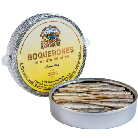 Boquerones en aceite de oliva 125g | Paco Lafuente