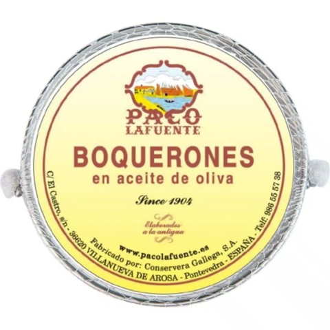 Boquerones en aceite de oliva 125g | Paco Lafuente