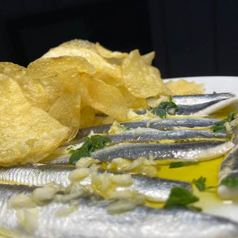 Boquerones en Vinagre del Cantábrico 120g (8 Filetes)| Doña Tomasa