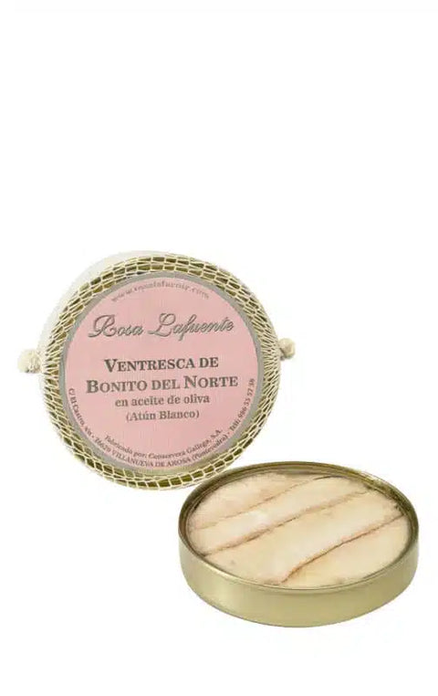 Ventresca de bonito del norte en aceite de oliva | Rosa Lafuente